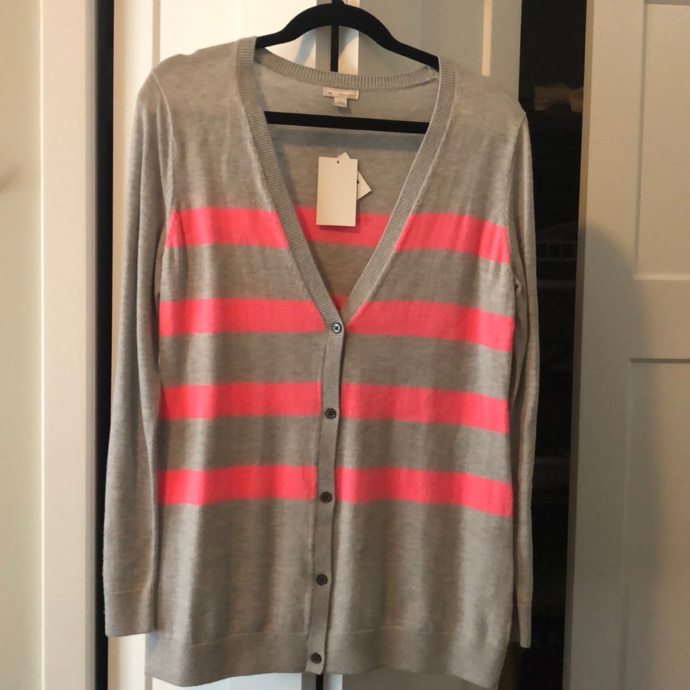 Gap Slim Crewneck Cardigan